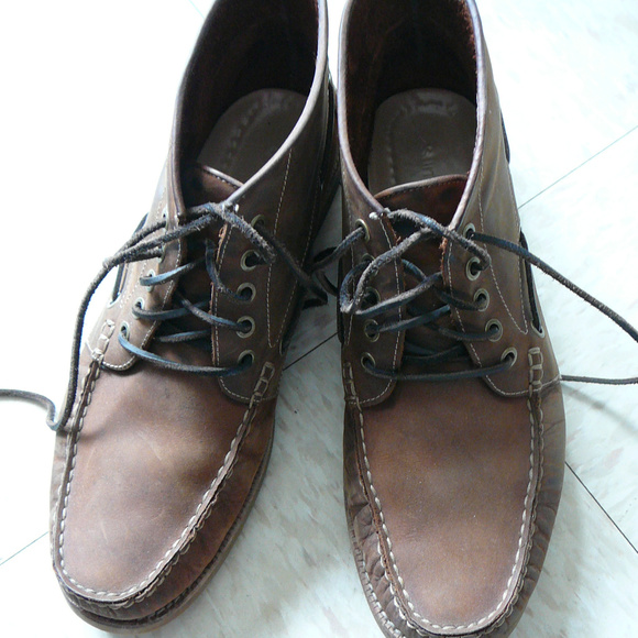 Suitsupply Other - Suitsupply Men's Brown Moccasin Half Boot Size 11
